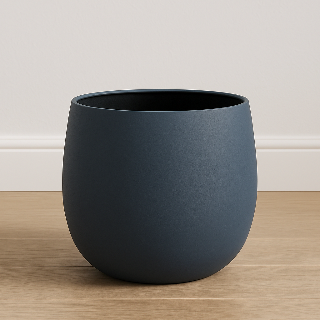 Stijn Matte Metal and Enamel Planters – 4 Colors, 3 Sizes -  Plant Circle.