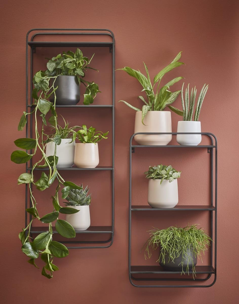 industrial plant pot Stylish Plant Pot: Elegant Matte Finish in 4 Colors
