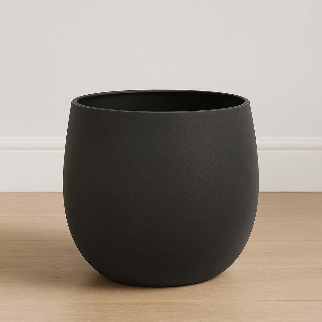 Stijn Matte Metal and Enamel Planters – 4 Colors, 3 Sizes -  Plant Circle.