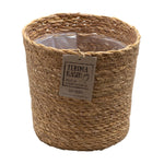 Basket Natural Seagrass – Ø21cm x H22cm - Plant Circle.