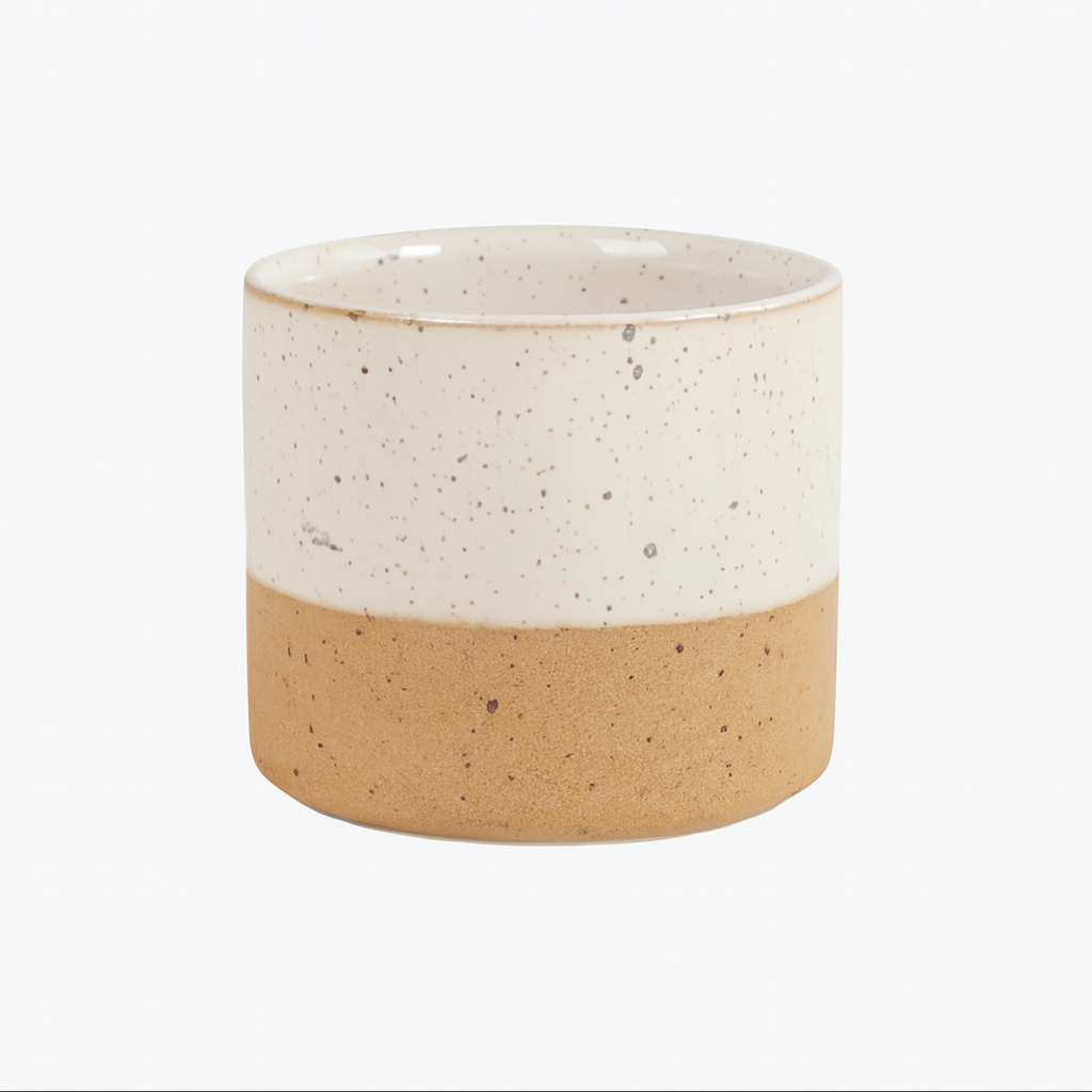 Baby Plant Pots: Elegant Speckled Ceramic Design