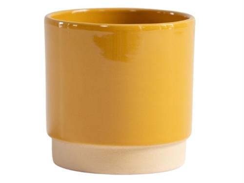 Eno Duo Glazed Ceramic Planters (5 colors, 2 sizes)