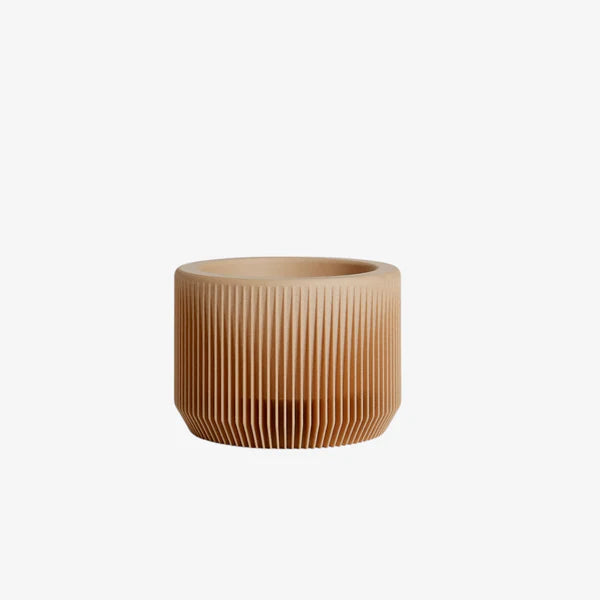 Minimum Design ‘Praha’ Planter | 3D Printed in France natural 6