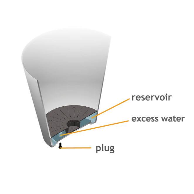 Artstone Bola Planter – Soft Pink – Eco-Friendly Indoor & Outdoor Pot (4 Sizes)