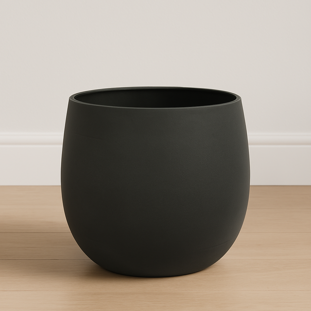 Stijn Matte Metal and Enamel Planters – 4 Colors, 3 Sizes -  Plant Circle.