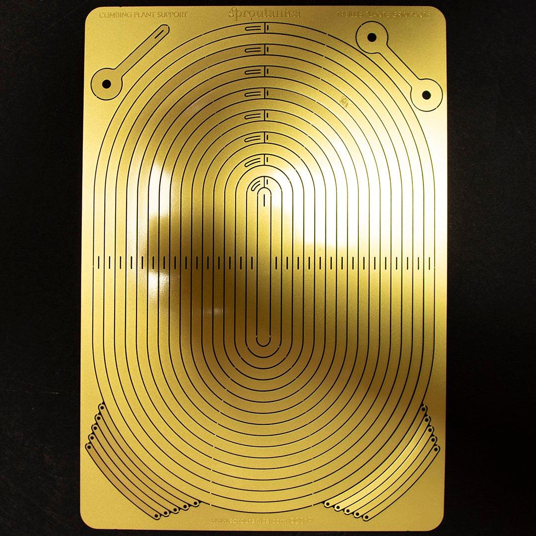 Brass Plant Support Gold 3