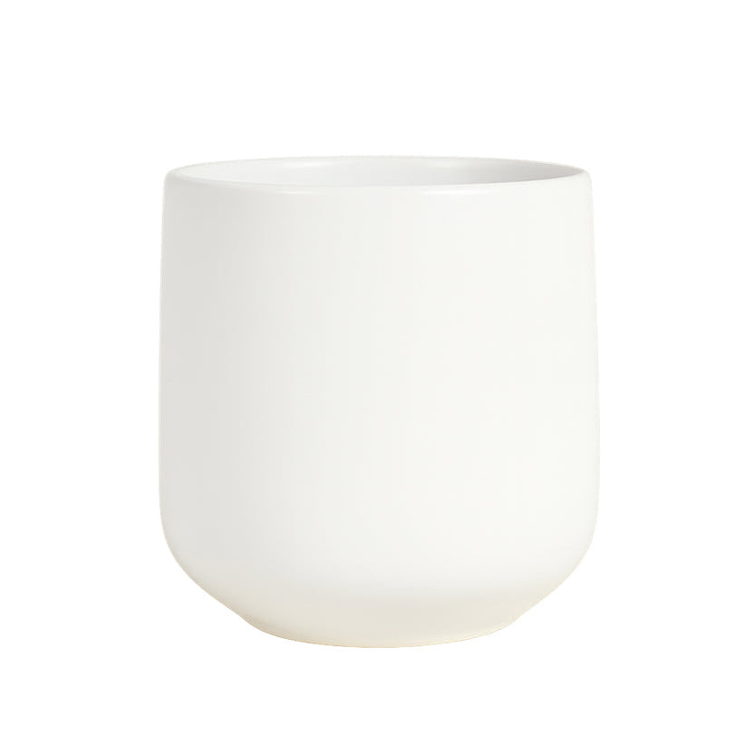 fashionable plant pots Stylish Plant Pot: Elegant Matte Finish in 4 Colors