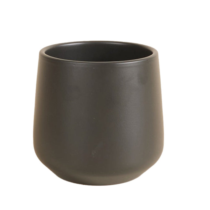 fashionable plant pots Stylish Plant Pot: Elegant Matte Finish in 4 Colors