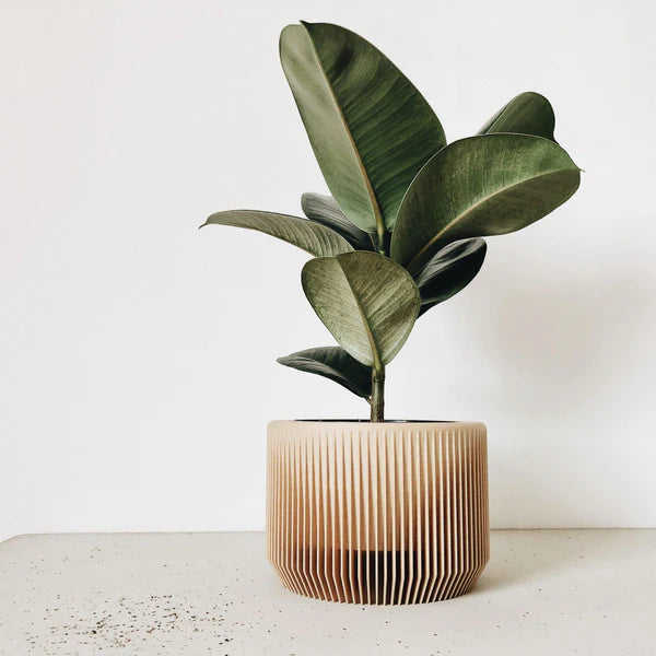 Minimum Design ‘Praha’ Planter | 3D Printed in France black 1